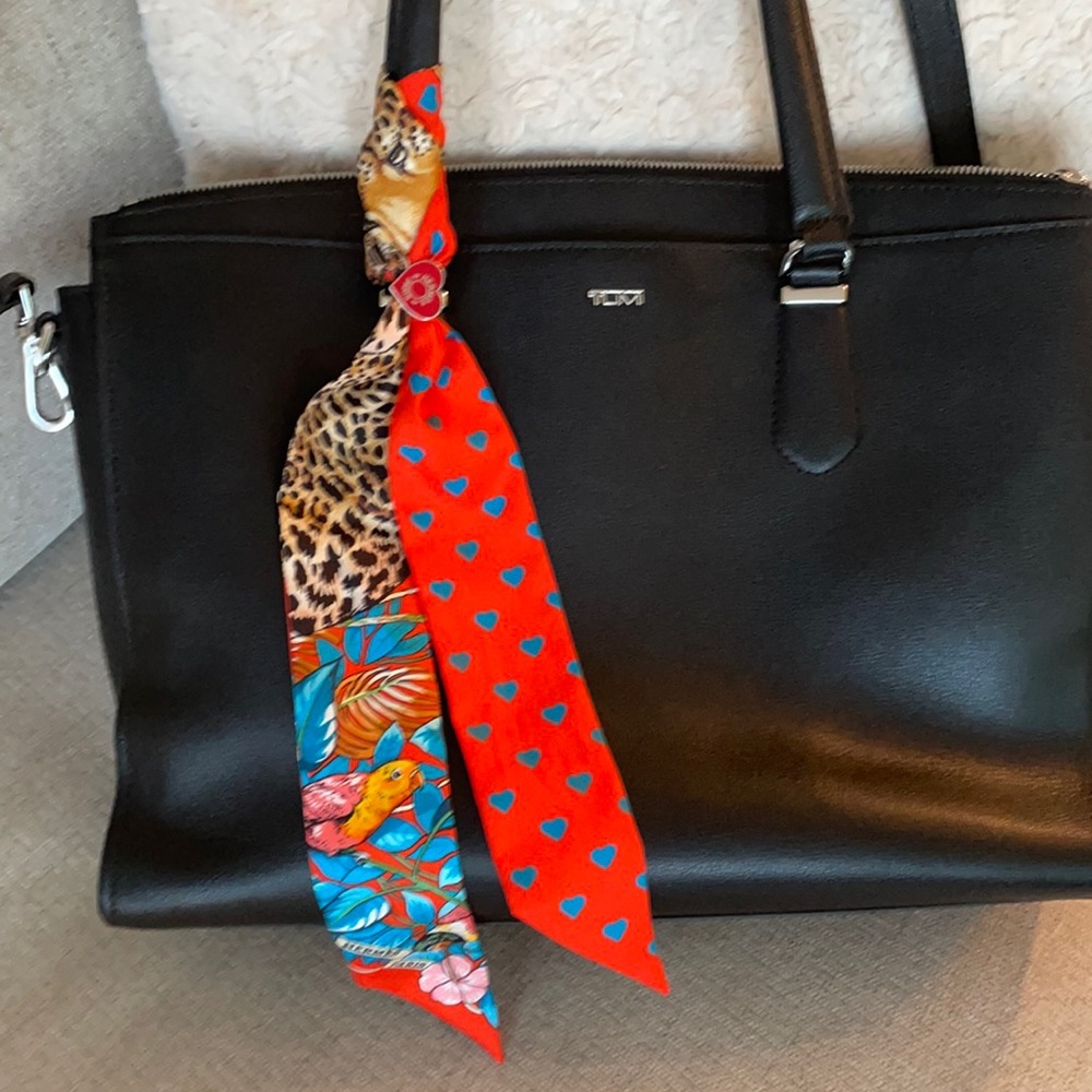 Hermes Jungle Love Twilly + scarf ring